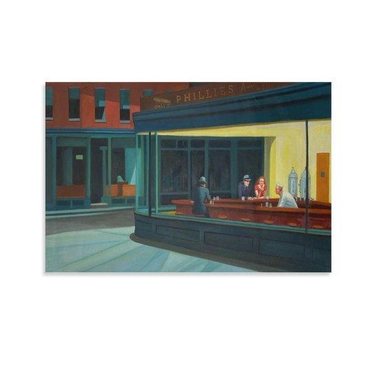 Otomat Tablosu Edward Hopper