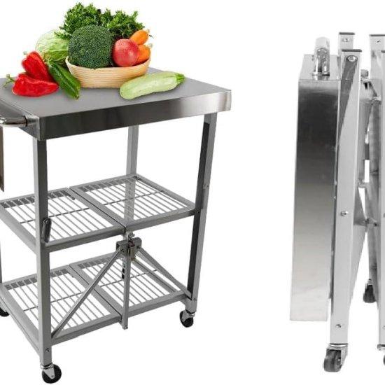 Paslanmaz Servis Arabası