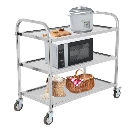 Paslanmaz Servis Arabası