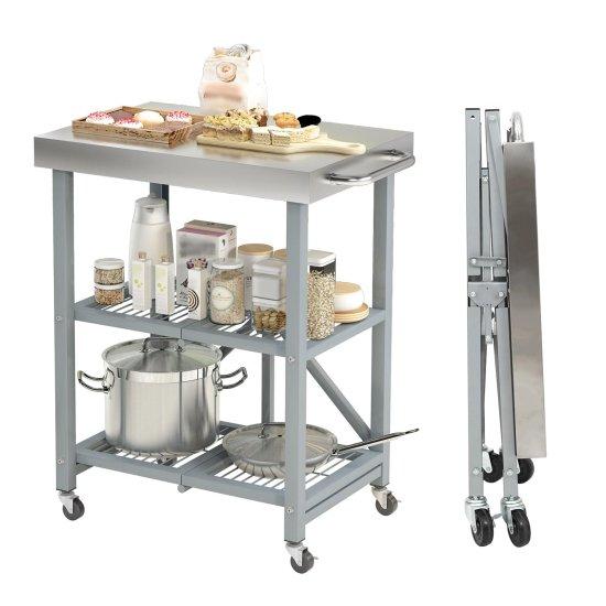 Paslanmaz Servis Arabası