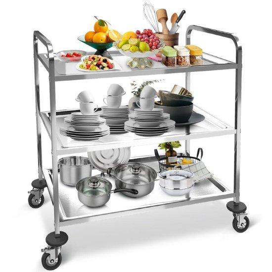 Paslanmaz Servis Arabası