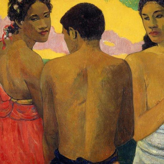 Paul Gauguin Tahitili Kadınlar Otururken