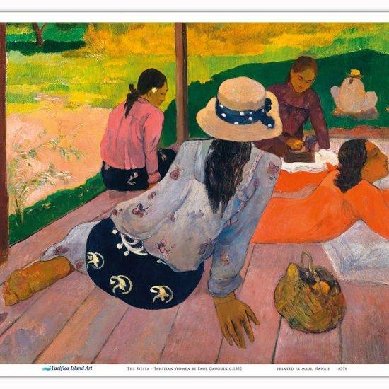 Paul Gauguin Tahitili Kadınlar Otururken