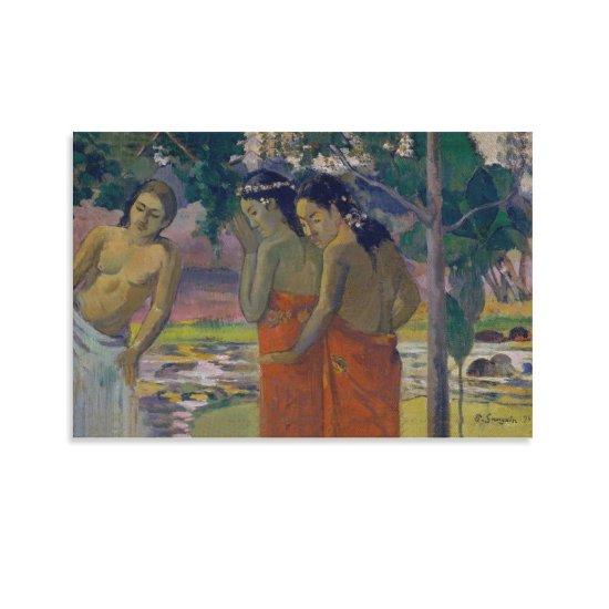Paul Gauguin Tahitili Kadınlar Otururken