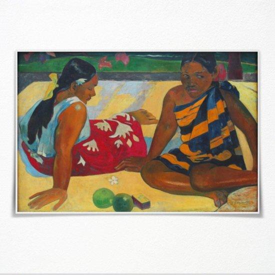 Paul Gauguin Tahitili Kadınlar Otururken