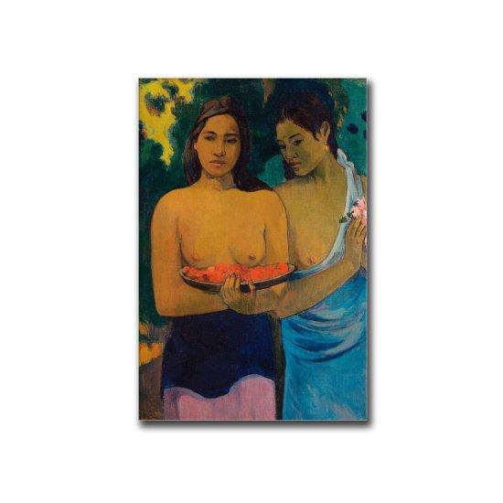 Paul Gauguin Tahitili Kadınlar Otururken