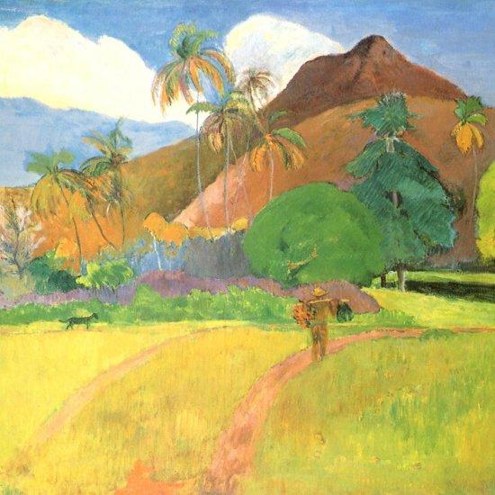 Paul Gauguin Tahitili Kadınlar Otururken