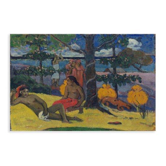 Paul Gauguin Tahitili Kadınlar Otururken