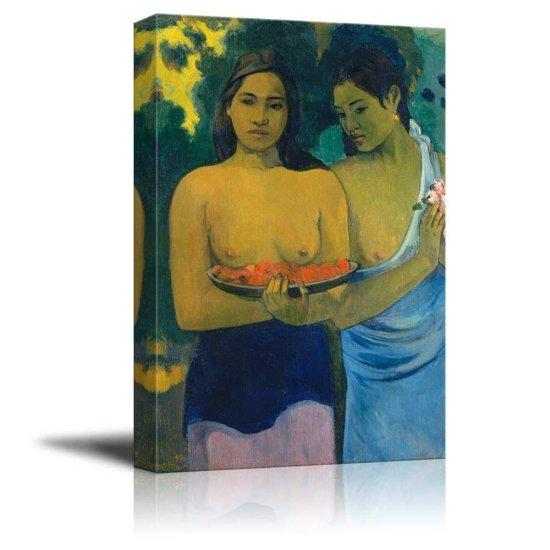 Paul Gauguin Tahitili Kadınlar Otururken