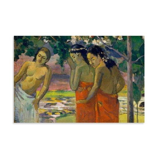 Paul Gauguin Tahitili Kadınlar Otururken