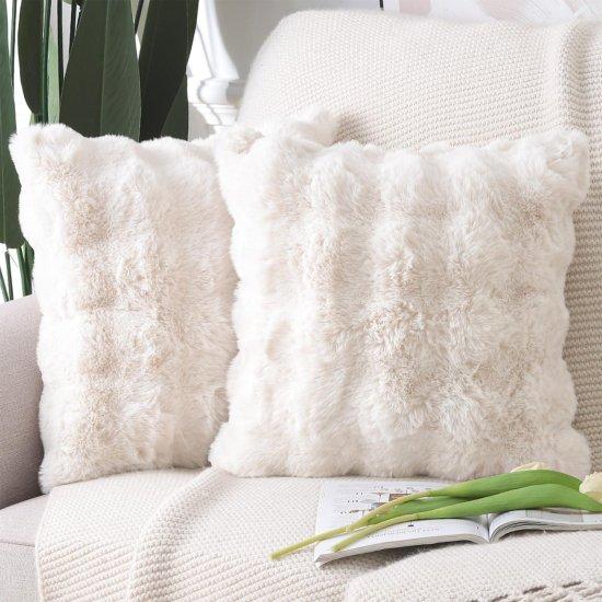 Peluş Kırlent Kılıfı