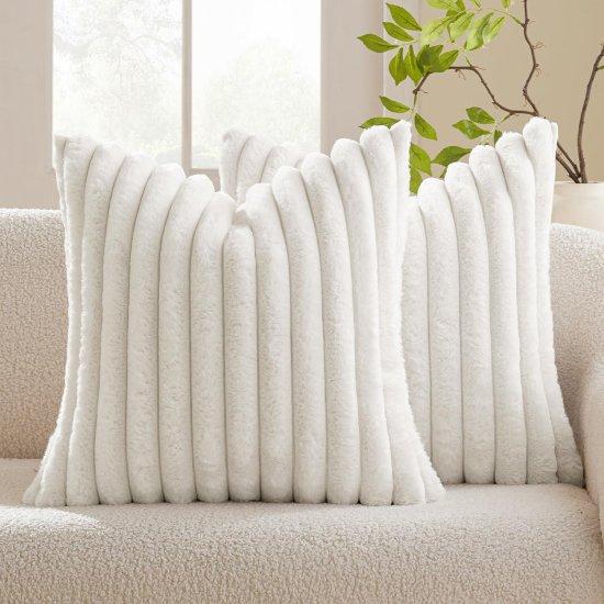 Peluş Kırlent Kılıfı