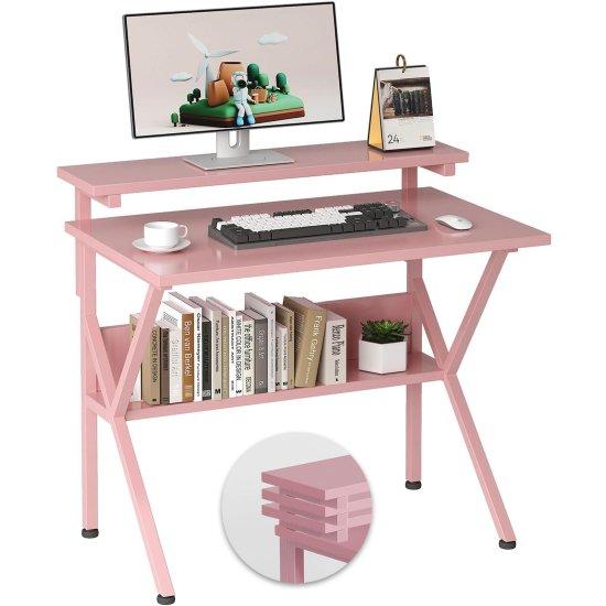 Pembe Çalışma Masası