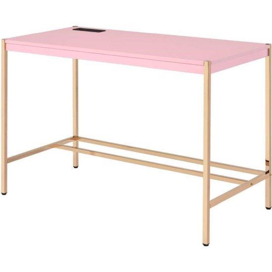 Pembe Çalışma Masası