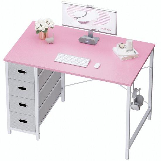 Pembe Çalışma Masası