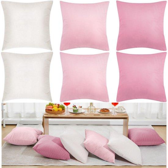 Pembe Kırlent Kılıfı