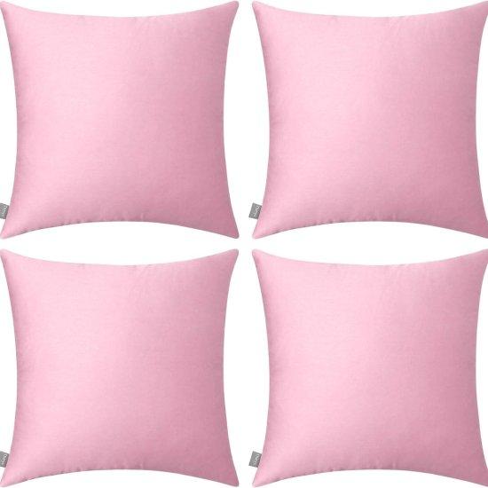 Pembe Kırlent Kılıfı