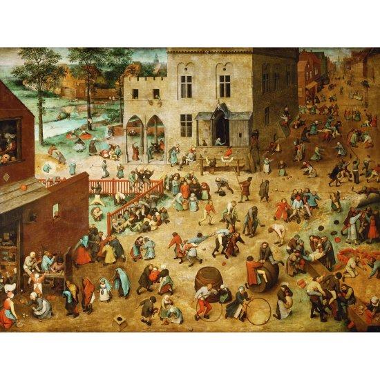 Pieter Bruegel Çocuk Oyunları Tablosu