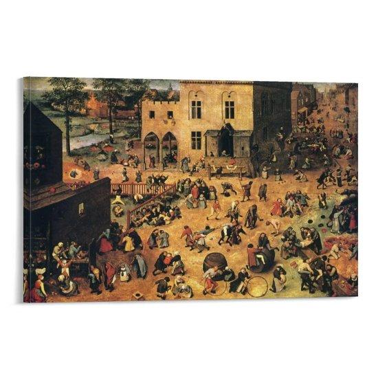 Pieter Bruegel Çocuk Oyunları Tablosu