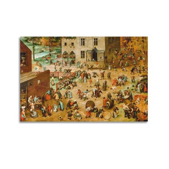 Pieter Bruegel Çocuk Oyunları Tablosu