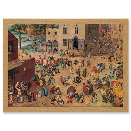 Pieter Bruegel Çocuk Oyunları Tablosu