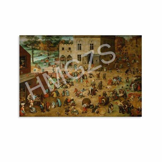 Pieter Bruegel Çocuk Oyunları Tablosu