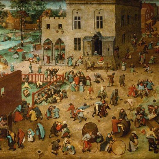 Pieter Bruegel Çocuk Oyunları Tablosu