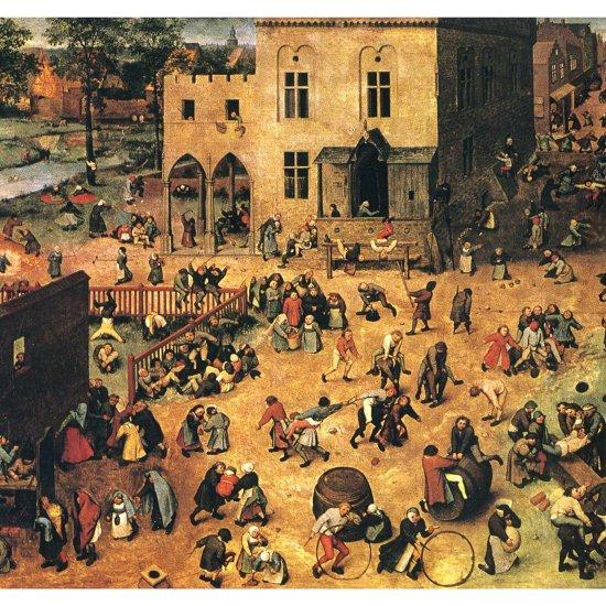 Pieter Bruegel Çocuk Oyunları Tablosu