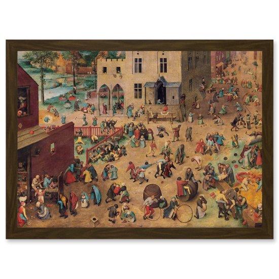 Pieter Bruegel Çocuk Oyunları Tablosu