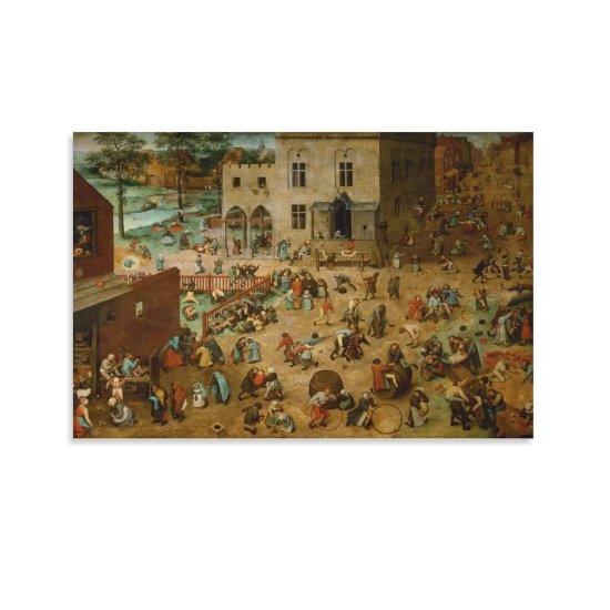 Pieter Bruegel Çocuk Oyunları Tablosu