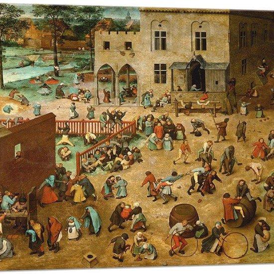 Pieter Bruegel Çocuk Oyunları Tablosu