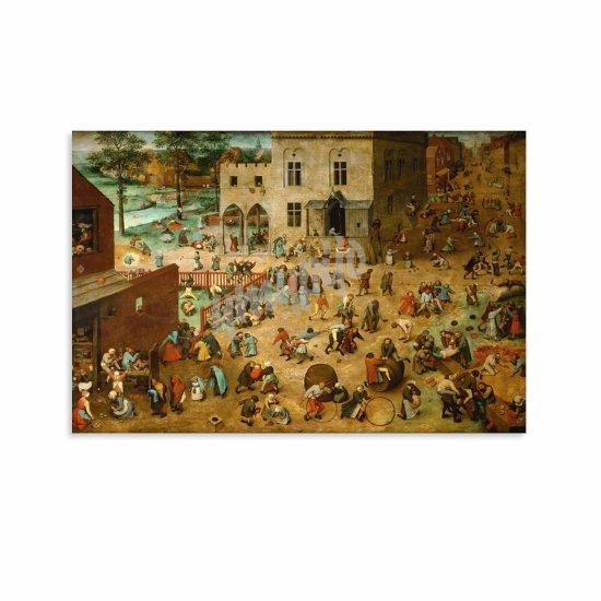 Pieter Bruegel Çocuk Oyunları Tablosu