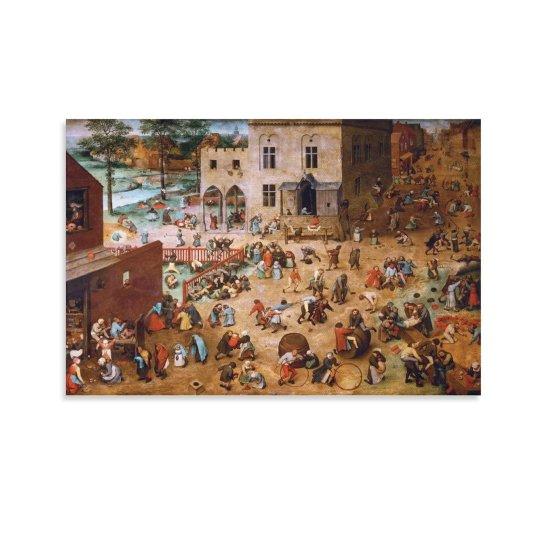 Pieter Bruegel Çocuk Oyunları Tablosu