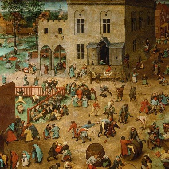 Pieter Bruegel Çocuk Oyunları Tablosu