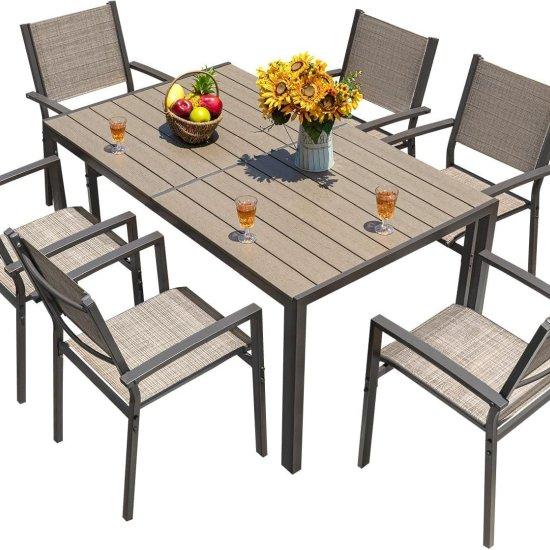 Plastik Bahçe Masası