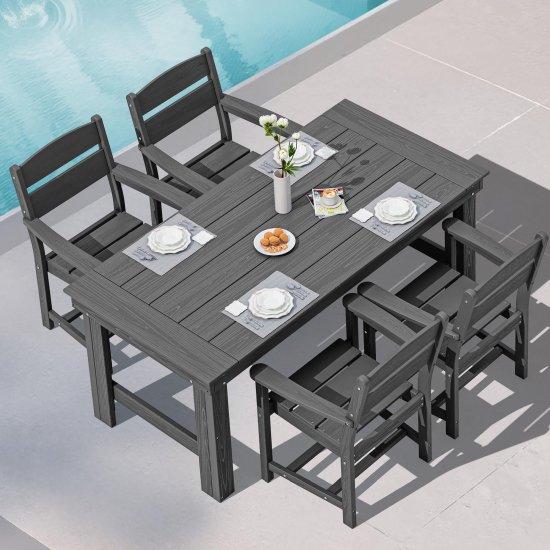 Plastik Bahçe Masası