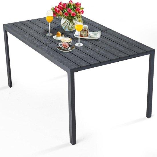 Plastik Bahçe Masası