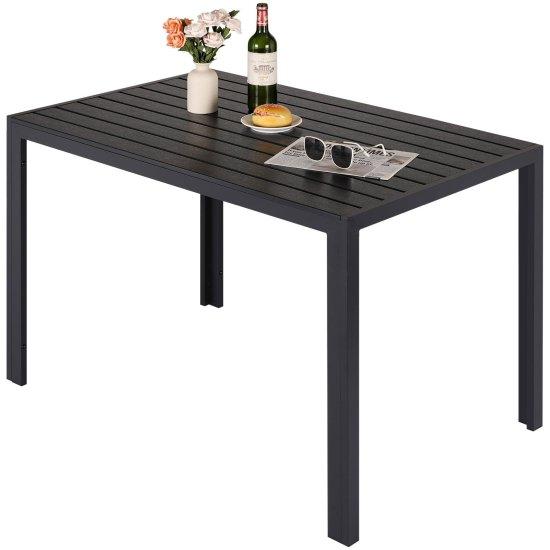 Plastik Bahçe Masası