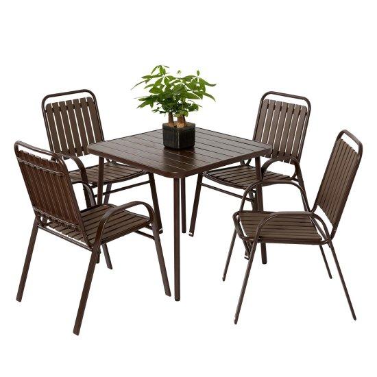 Plastik Masa Sandalye Takımı