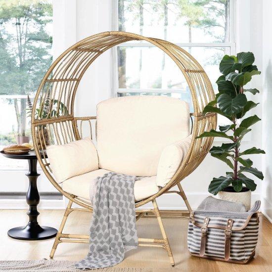 Rattan Bahçe Sandalyesi