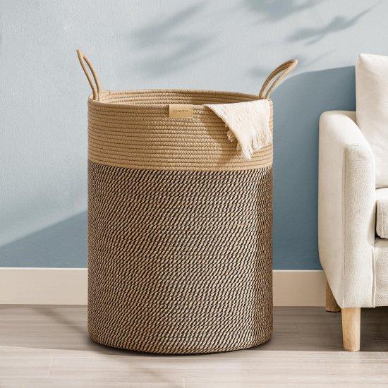 Rattan Çamaşır Sepeti