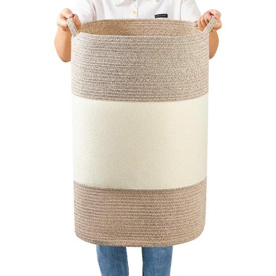 Rattan Çamaşır Sepeti