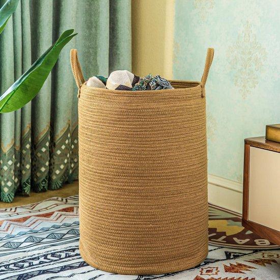 Rattan Çamaşır Sepeti