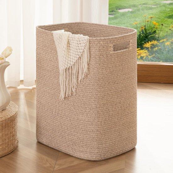 Rattan Çamaşır Sepeti
