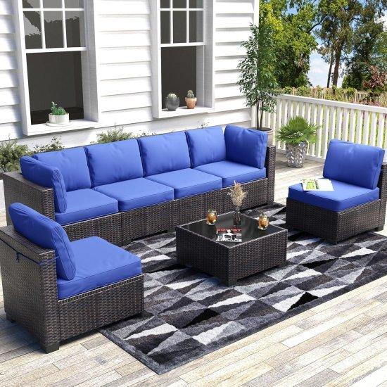 Rattan Camlı Masa Sandalye Takımı