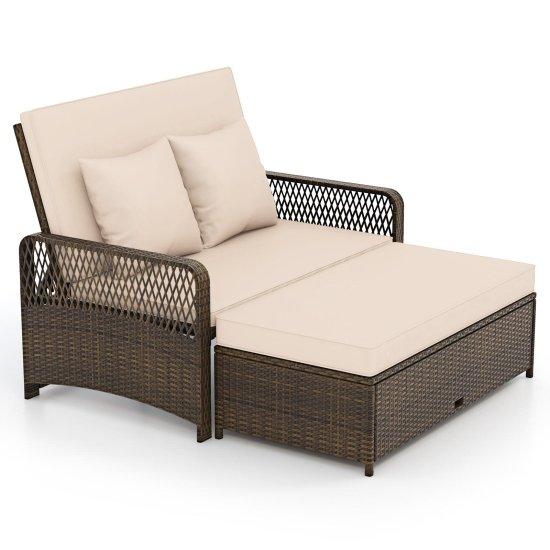 Rattan İkili Koltuk