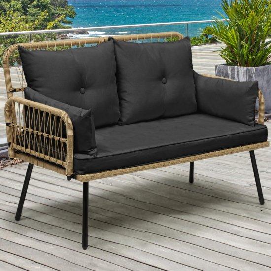 Rattan İkili Koltuk