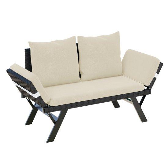 Rattan İkili Koltuk