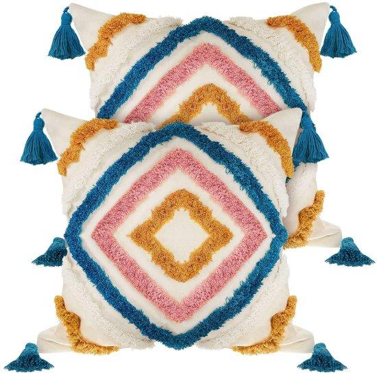 Renkli Kırlent Kılıfı