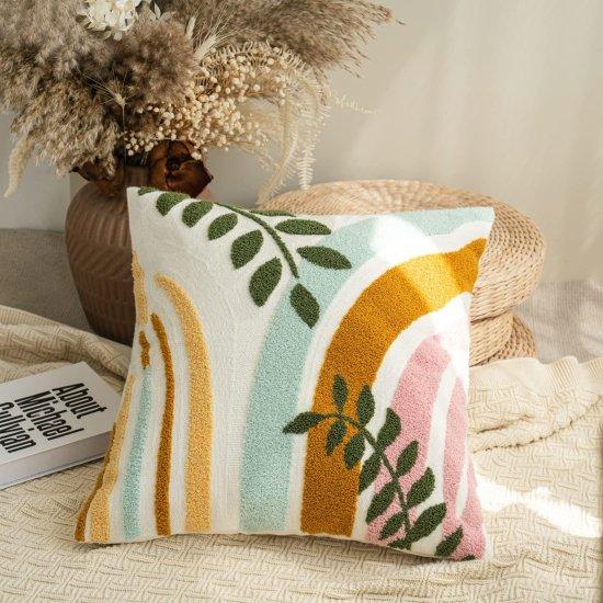 Renkli Kırlent Kılıfı